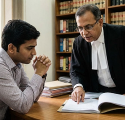 Legal Gavel and Scales of Justice